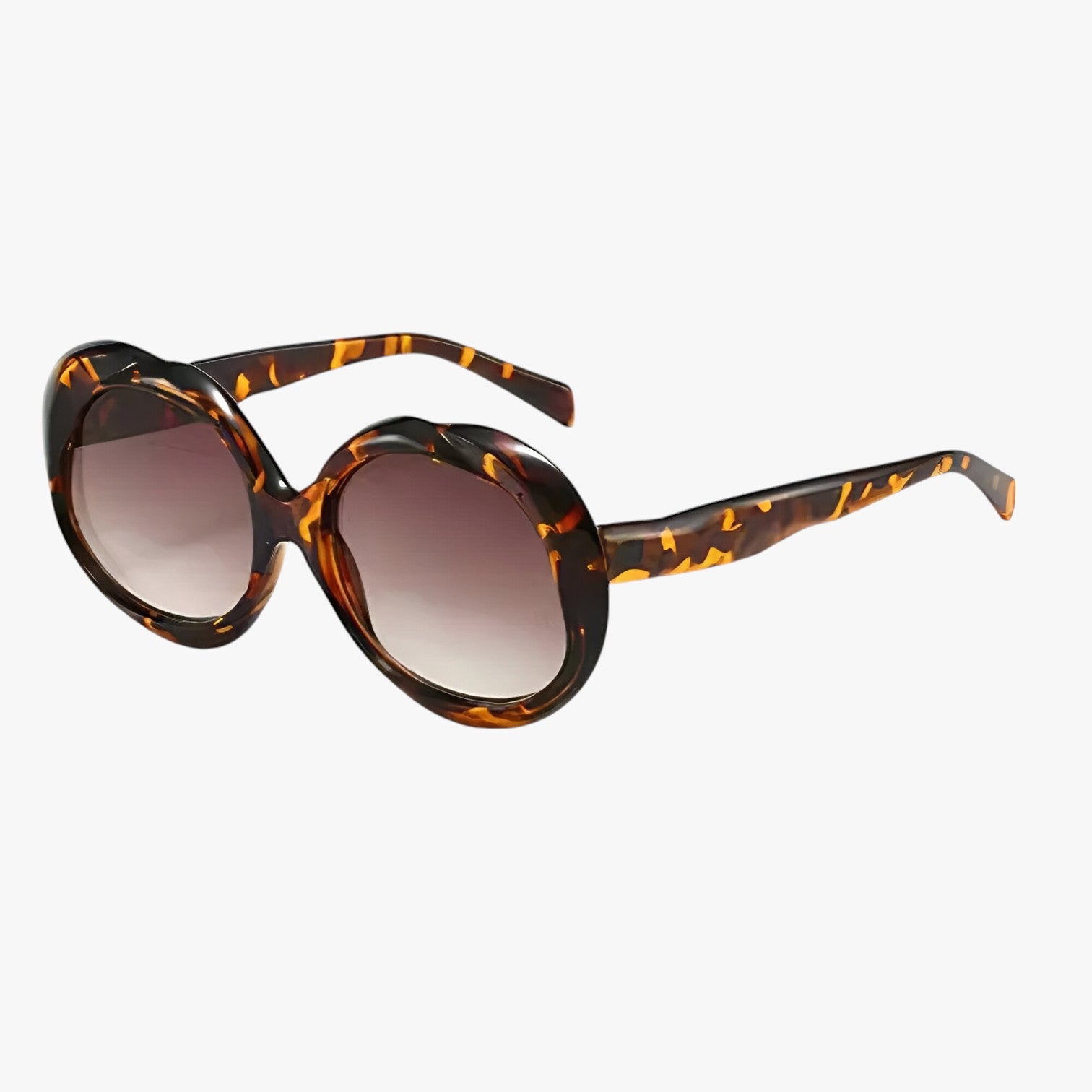 Camila | Occhiali da sole ovali in metallo UV400 - leopardo - Fashion Sunglasses sun glasses Sunglasses womens sun glasses - Concept Palermo