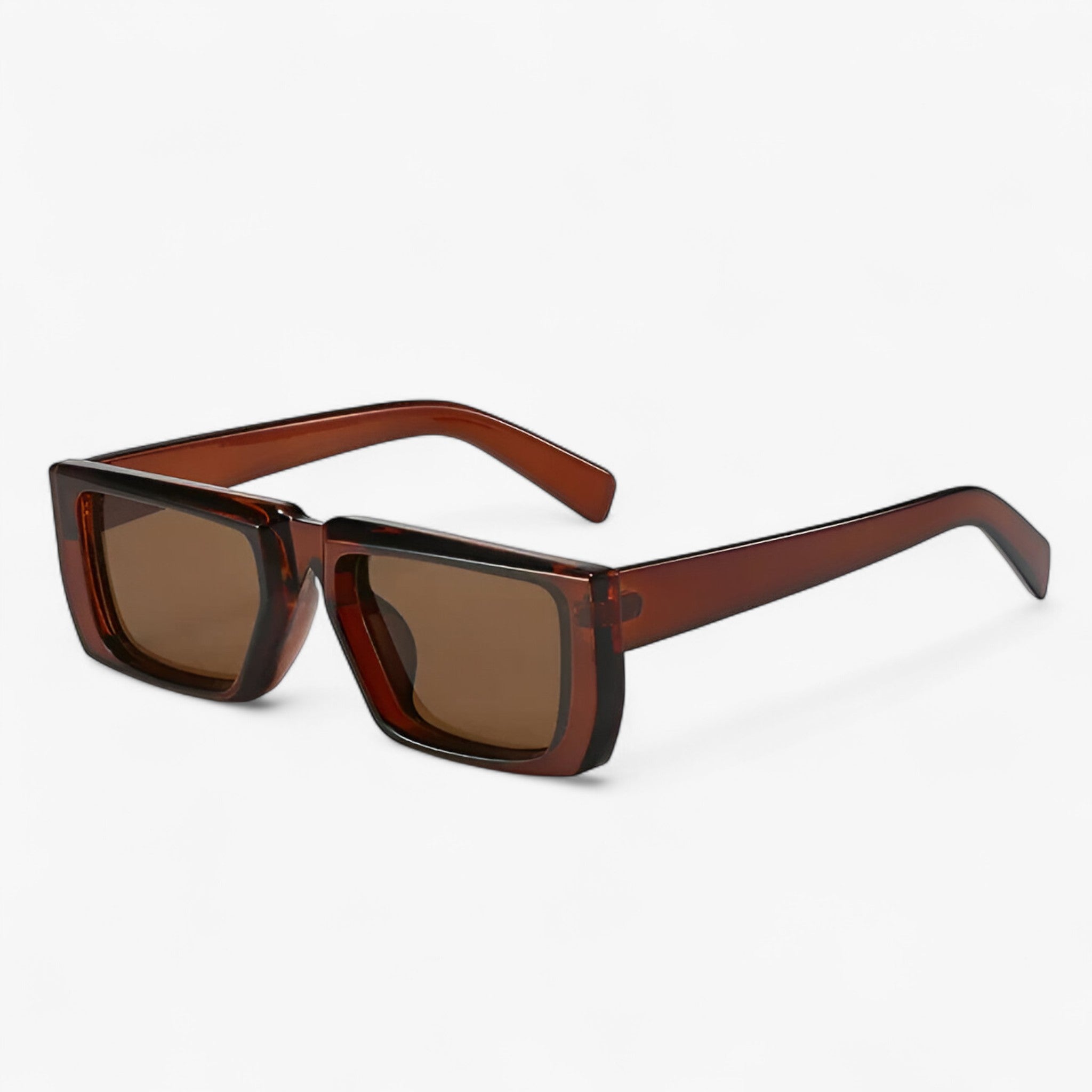 Luca | Occhiali da sole Y2K firmati con montatura squadrata unisex - tè Come mostrato nella figura - Fashion Sunglasses men sunglasses polarized mens sunglasses Polarized man sunglasses polarized sunglasses women sun glasses Sunglasses sunglasses polarized men - Concept Palermo