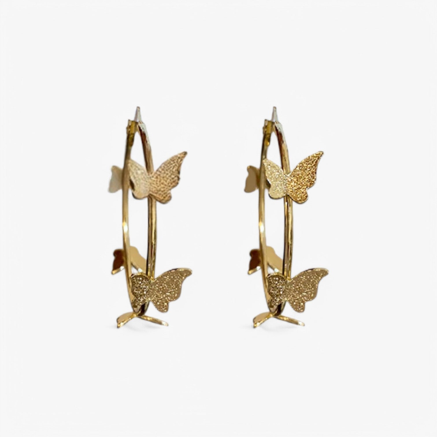 Nancy | Orecchini a cerchio morbidi e trendy – Eleganti, stilosi e leggeri - - Accessories Jewelry womens earring - Concept Palermo