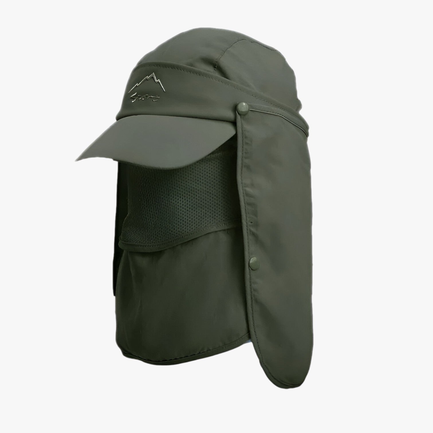 Waylen | Cappello Estivo UV Protettivo – Impermeabile, Asciugatura Rapida & Pieghevole - 147-Verde militare - caps mens accessory - Concept Palermo