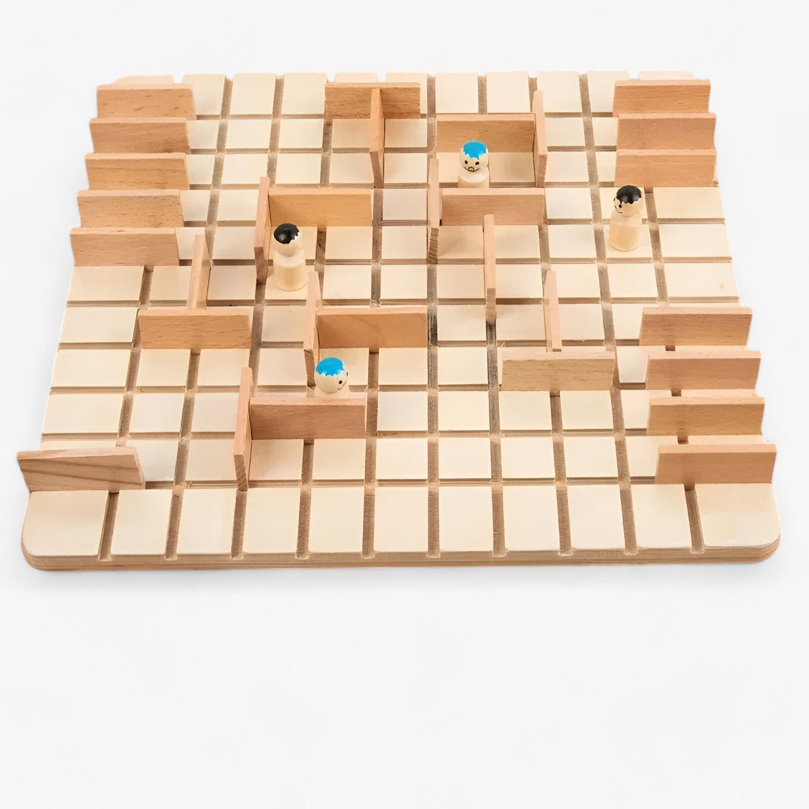 Strategia Intelligente | Gioco Quoridor in Legno per Famiglie - Colore in legno - board game kids toys toys toys & gifts - Concept Palermo