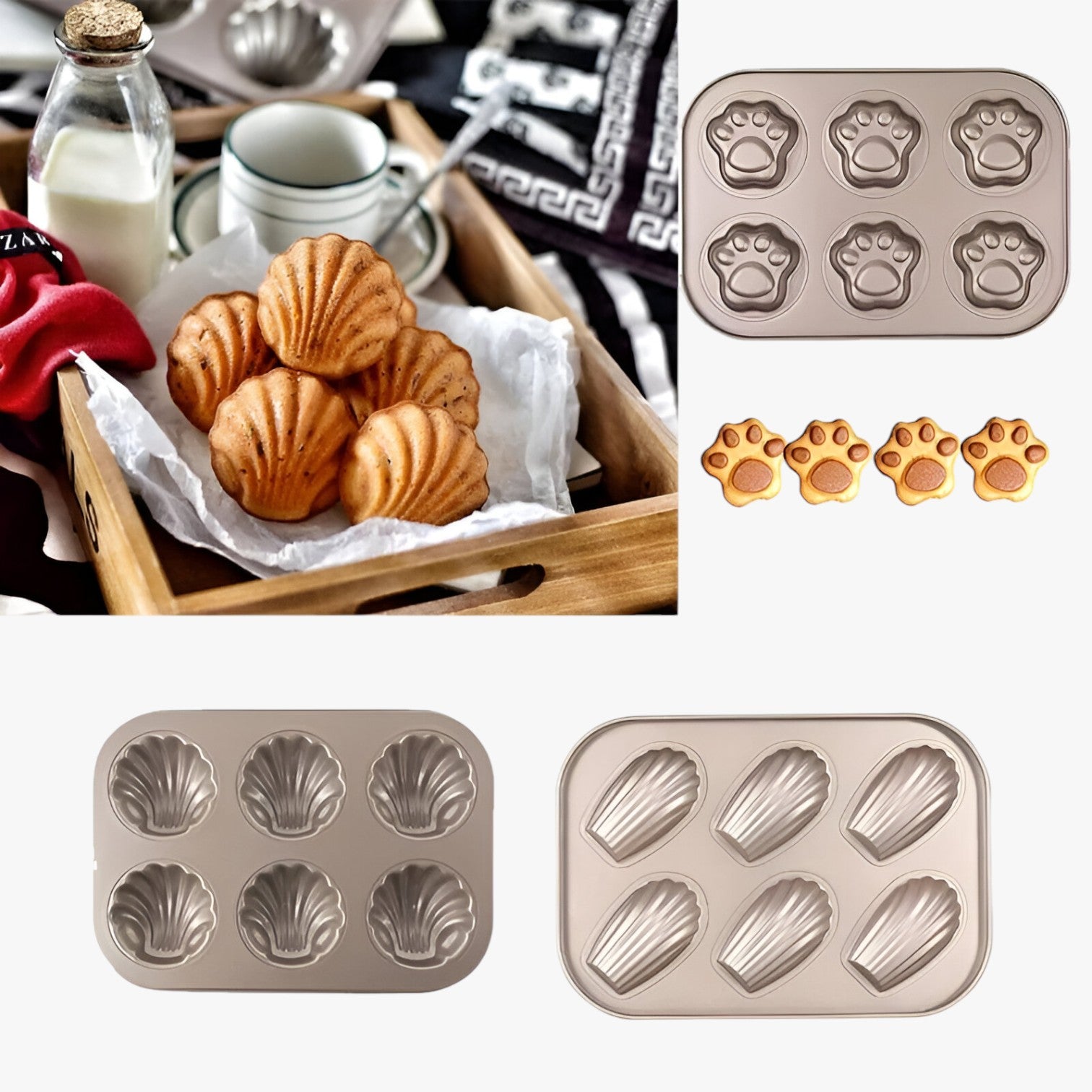 Angel | PawBake Stampo per torta antiaderente a forma di zampa - - Kitchen Kitchen Essentials kitchen tools - Concept Palermo