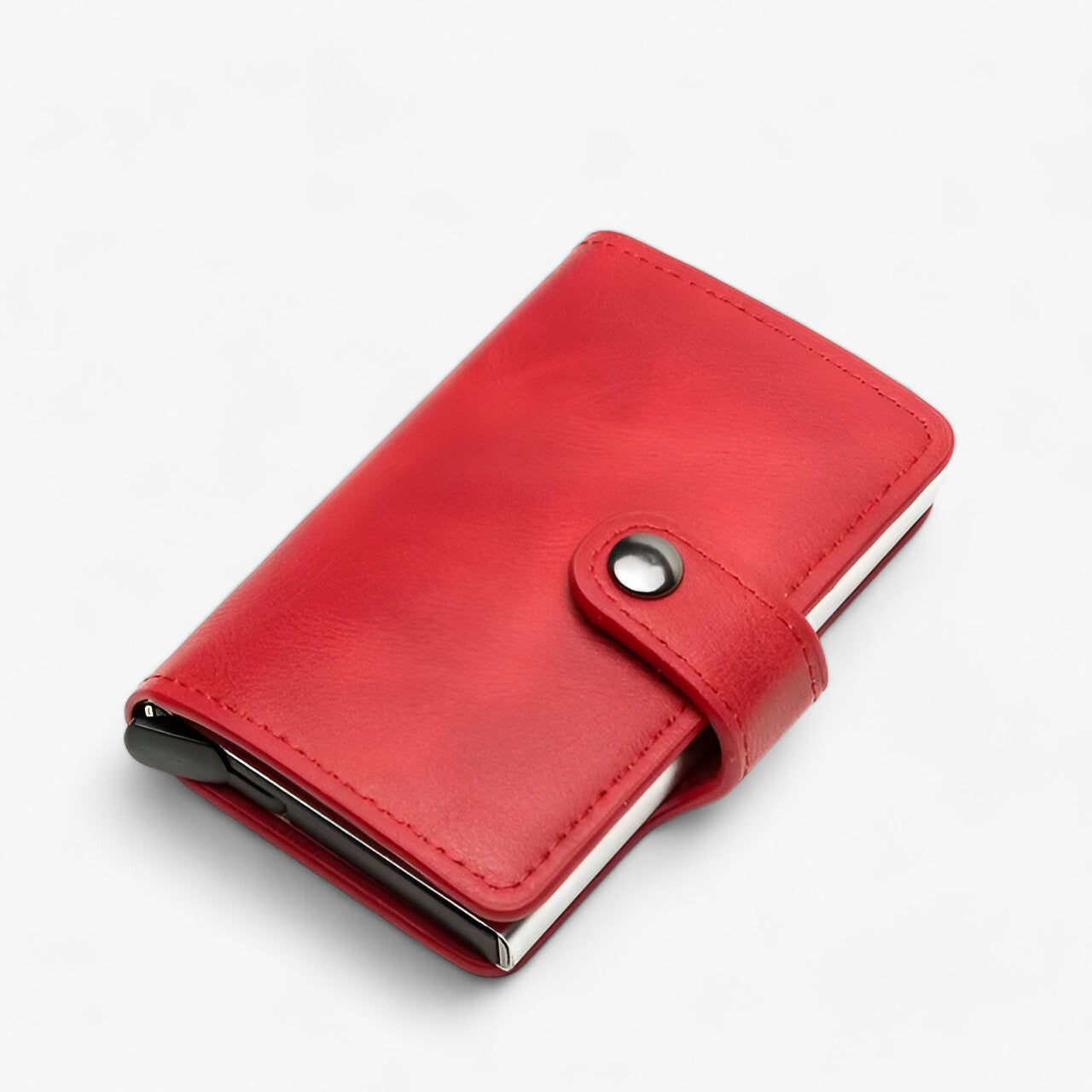 Carol | Portafoglio RFID Sicuro - Eleganza e Protezione NFC - Rosso - wallet womens wallet - Concept Palermo