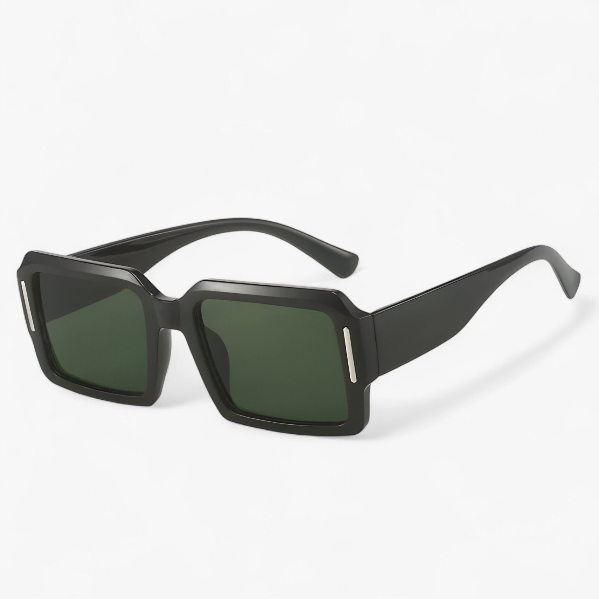 Porto | Occhiali da sole uomo stile punk UV400 - Nero verde scuro Come l'immagine - Fashion Sunglasses men sunglasses polarized mens sunglasses Polarized man sunglasses Sunglasses sunglasses polarized men - Concept Palermo