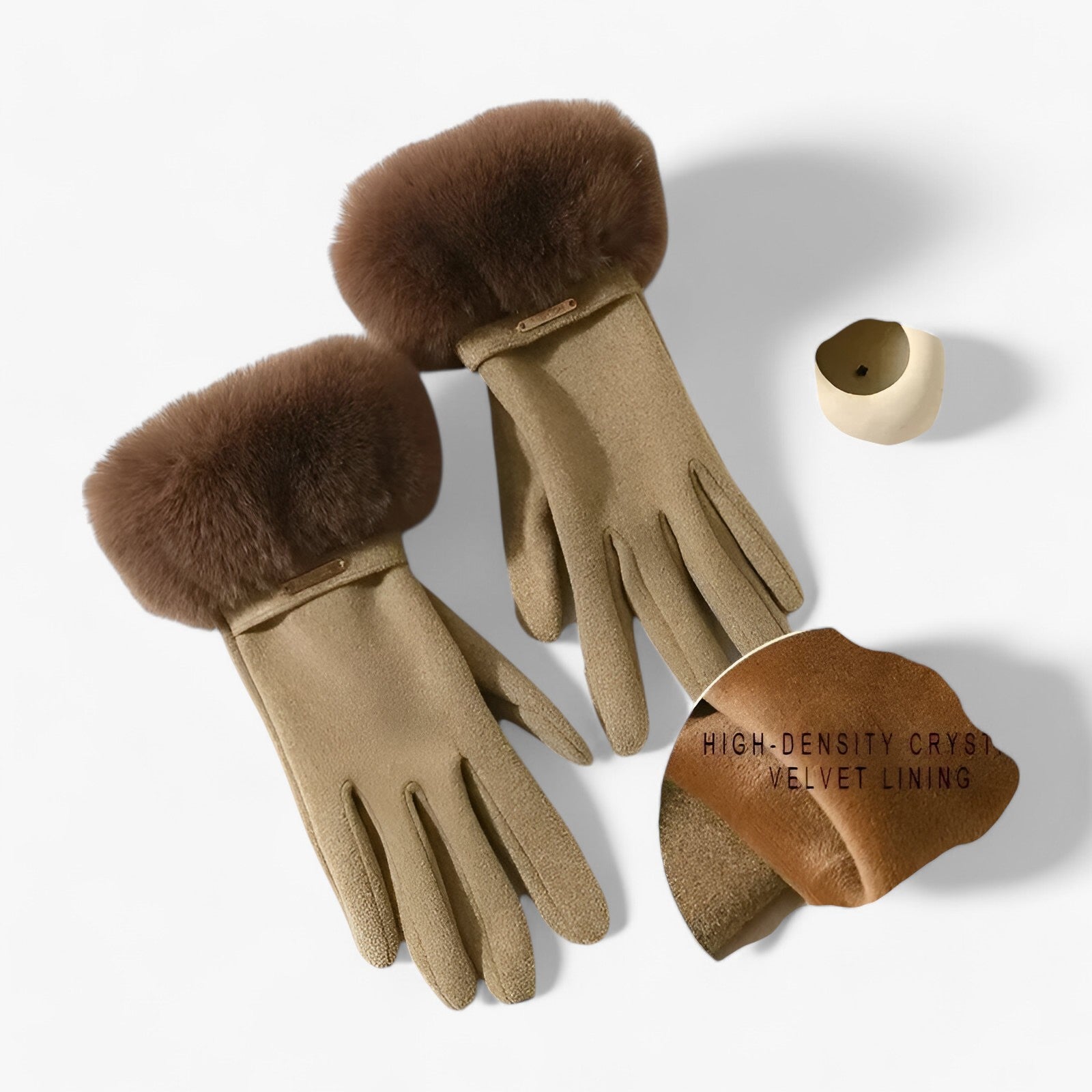 Emma | Guanti Touchscreen Eleganti per Giornate Invernali Calde - - gloves winter gloves Women fashion - Concept Palermo
