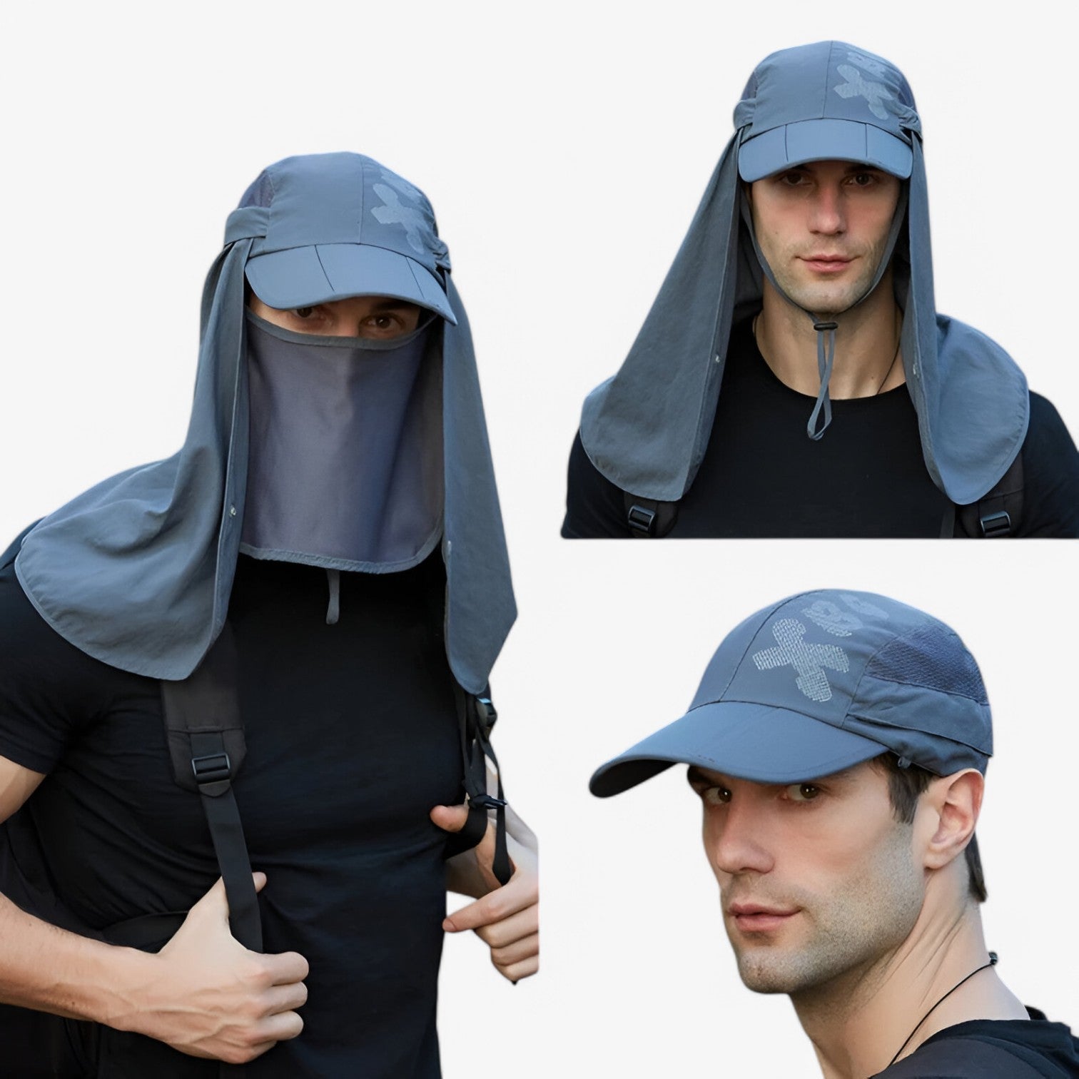 Waylen | Cappello Estivo UV Protettivo – Impermeabile, Asciugatura Rapida & Pieghevole - - caps mens accessory - Concept Palermo