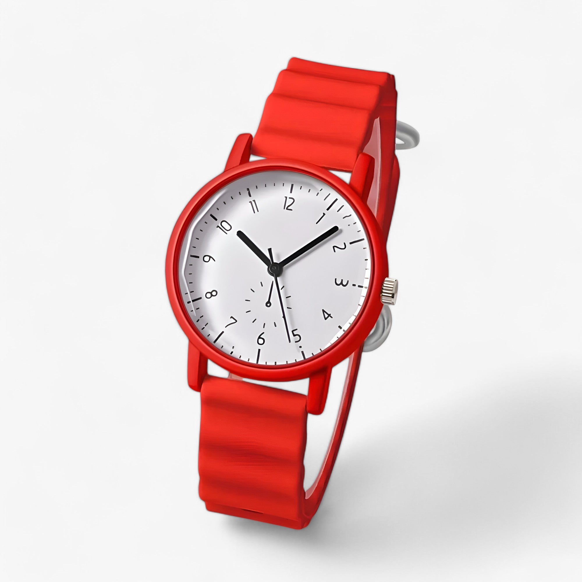 Mina| Orologio Gelé - Elegante Bracciale in Silicone Perfetto per il Golf - Rosso - ladies watch watch for women WOMEN wrist watches for women - Concept Palermo