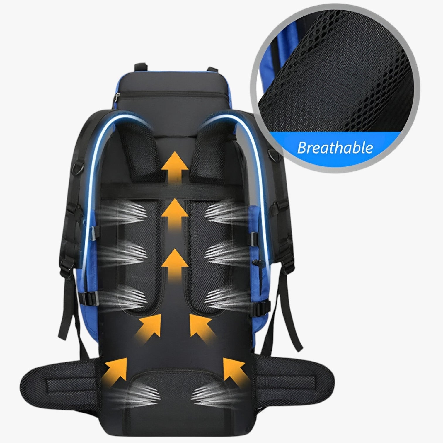 Vance | Zaino da trekking impermeabile – Spazioso, durevole e pronto per l'avventura - - Backpacks Bags mens bag - Concept Palermo