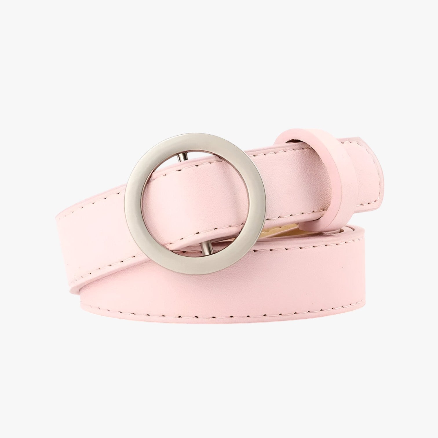 Kali | Cintura sottile e versatile per ogni look - rosa Non poroso Fibbia rotonda 2.3x105 - Belts waist belt for women Womens belt - Concept Palermo