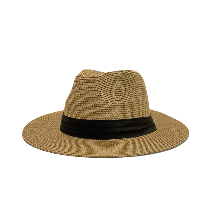 Cappello di paglia panamense - Cachi - hat Hat for girls Sun Hats women hat - Concept Palermo