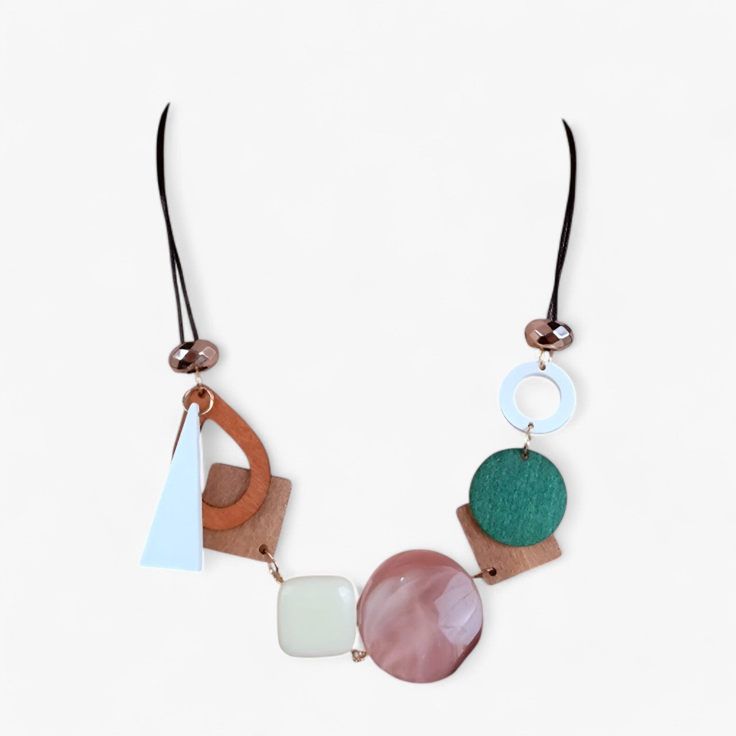 Alina | Collana con pendente geometrico vintage - Eleganza etnica fatta a mano - - Gift Gifts for women necklace for men NECKLACES - Concept Palermo