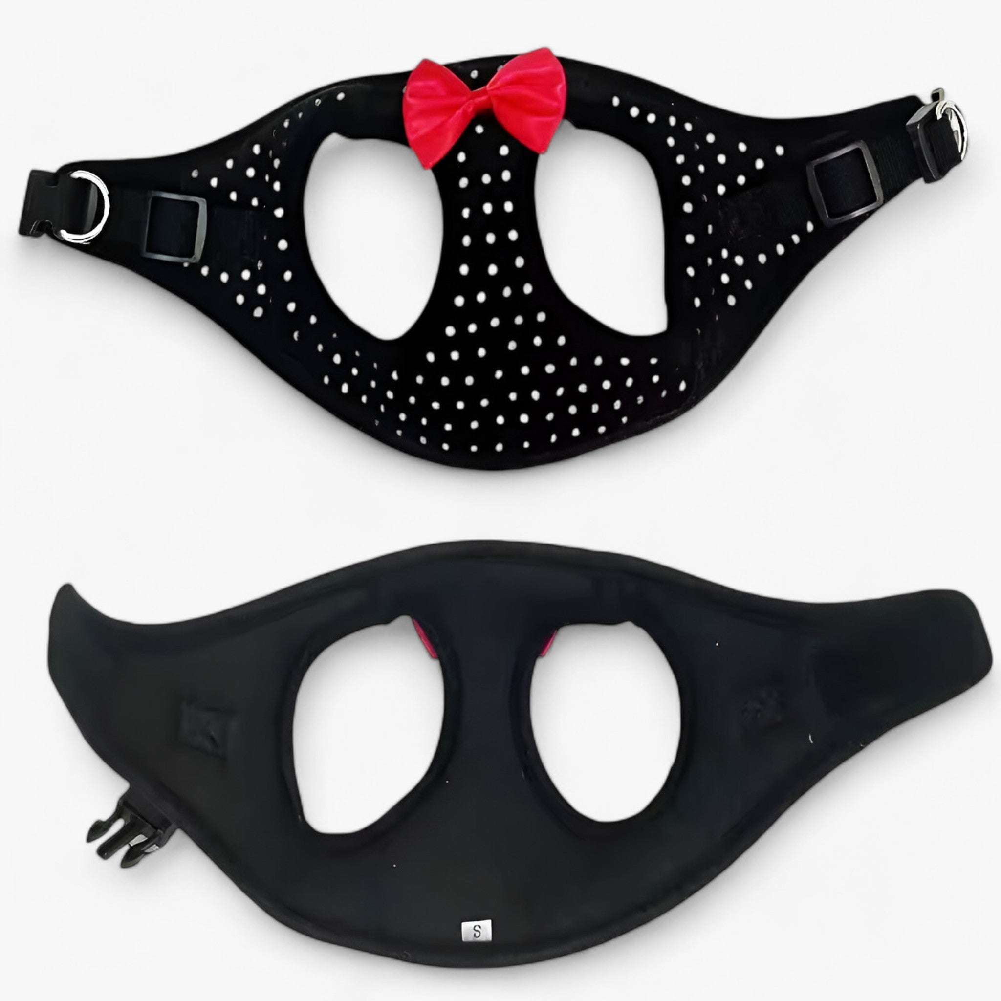 Lola | Elegante e Confortevole Pettorina per Cani con Decorazione in Diamante - - - Concept Palermo