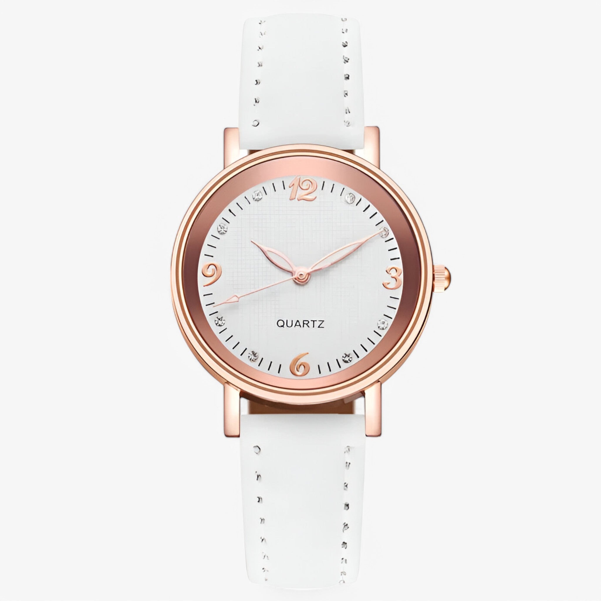 Danna | Orologio al Quarzo in Acciaio Inossidabile - Bianca - female watch watch for women - Concept Palermo