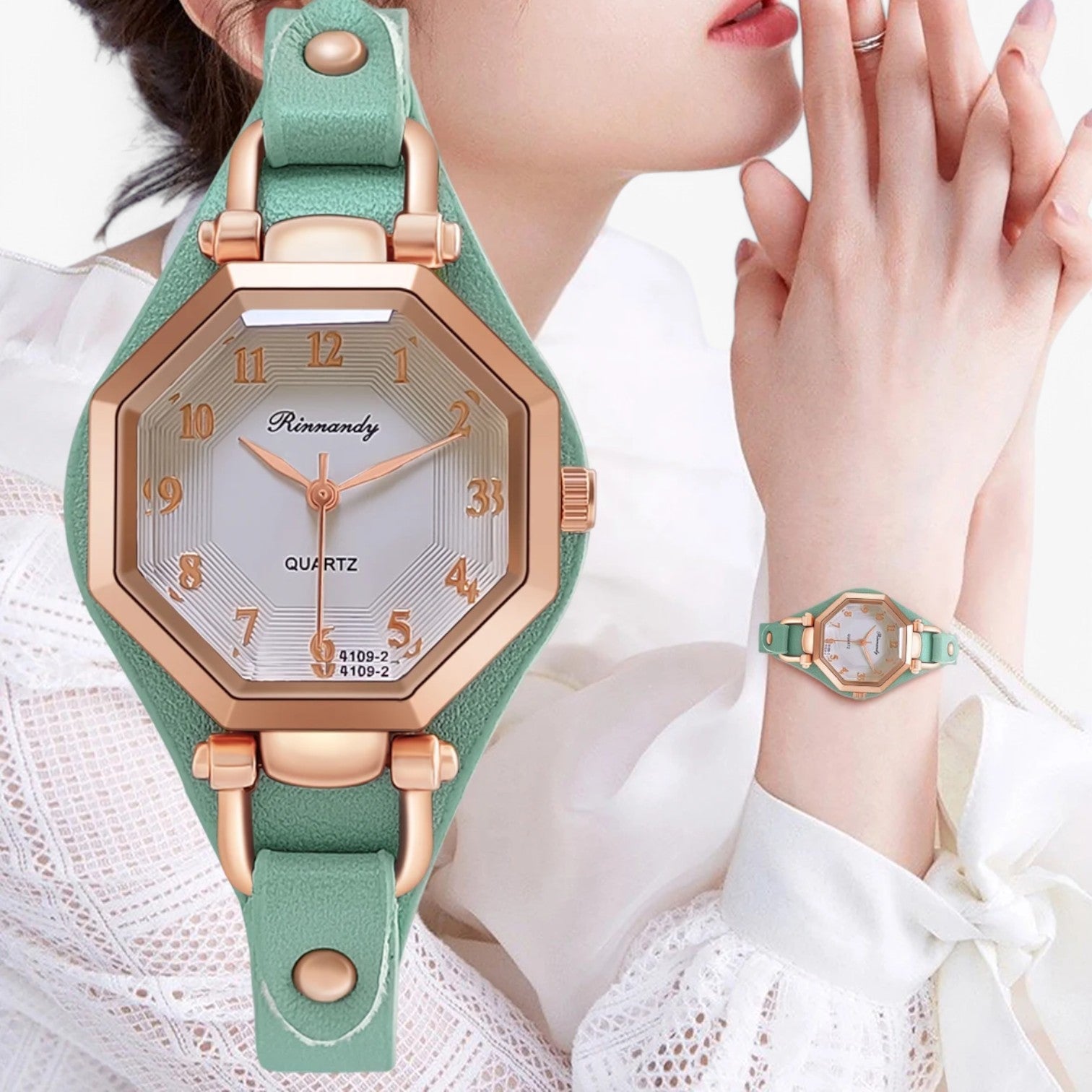 Asha | Orologio in Quarzo Elegante – Stile Senza Tempo per Ogni Occasione - - ladies watch watch watch for women wrist watches for women - Concept Palermo