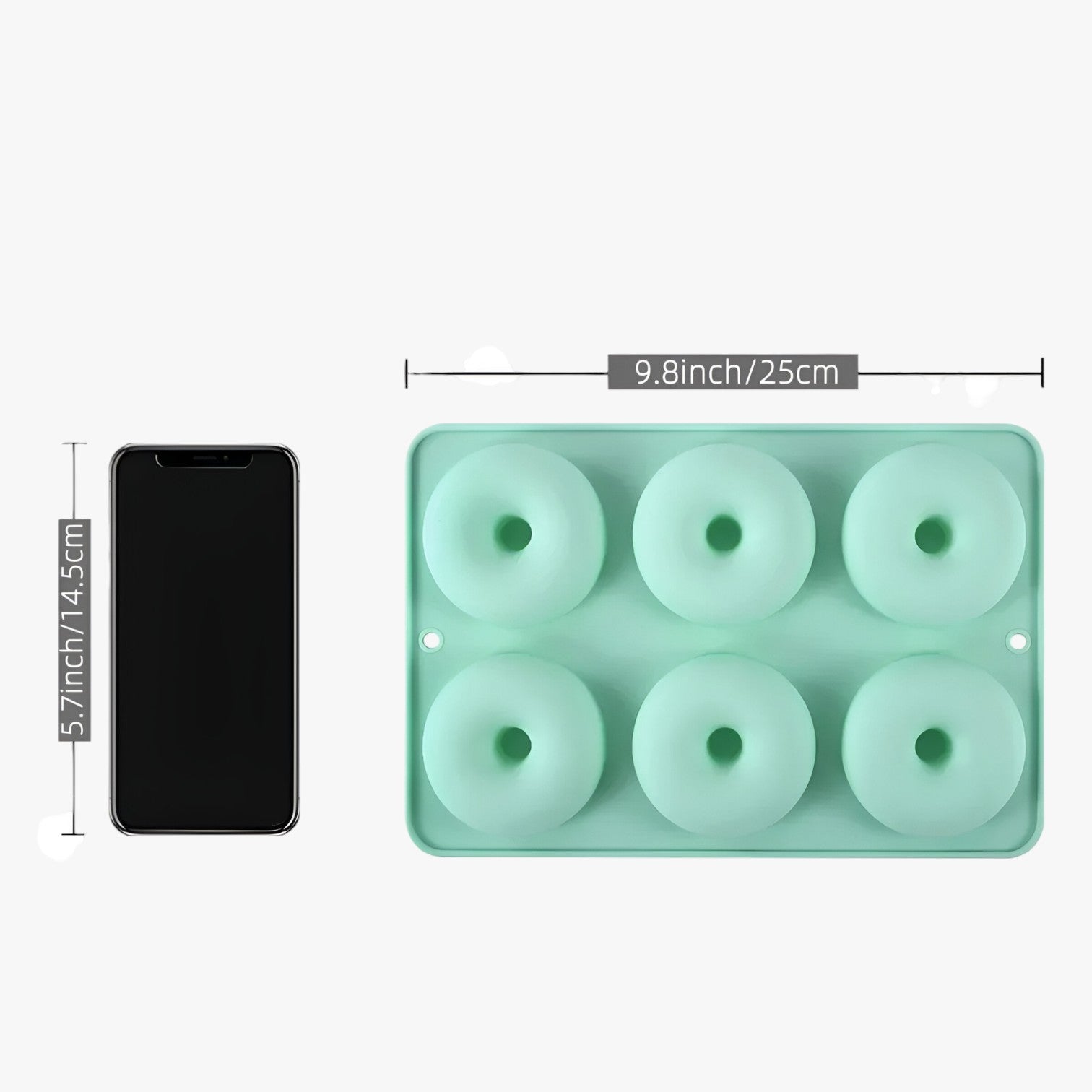 Kira | Stampo in silicone per ciambelle e dolci 6 in 1 - - Kitchen kitchen tools - Concept Palermo