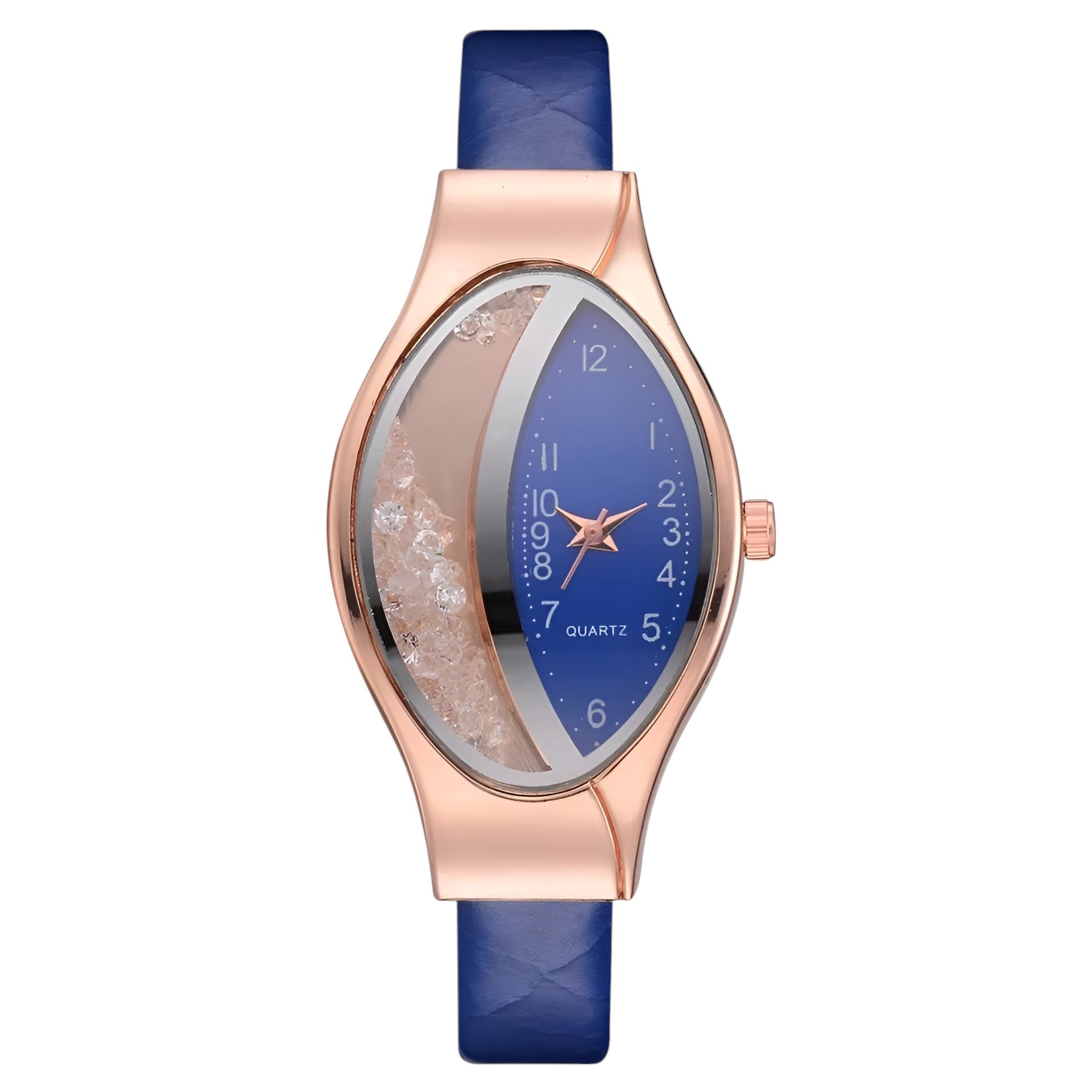Camilla | Orologio da donna al quarzo con diamanti di lusso - Blu - female watch watch for women - Concept Palermo