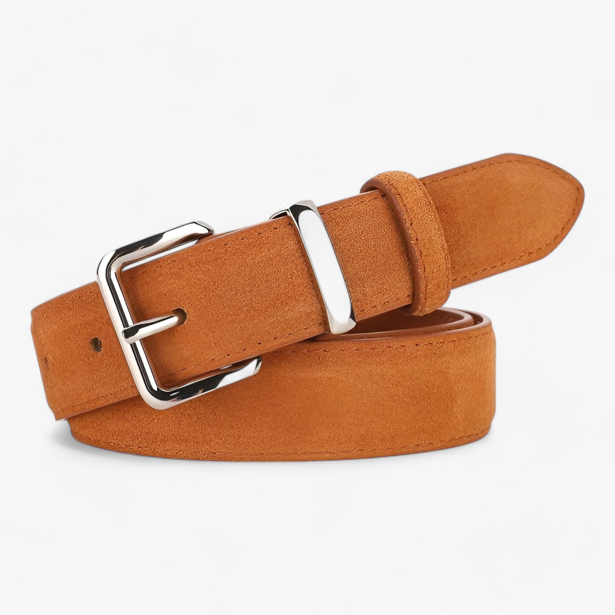 Irene | Cintura in camoscio: elegante e versatile - Arancia 100cm - Belts belts for woman - Concept Palermo