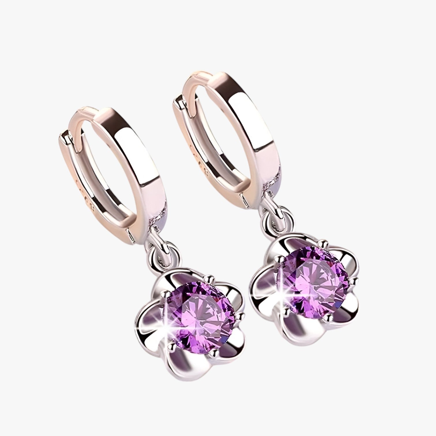 Hazel | Orecchini eleganti in argento sterling – brillantezza di zirconi scintillanti - - 925 sterling silver earrings for women Accessories Jewelry EARRINGS - Concept Palermo