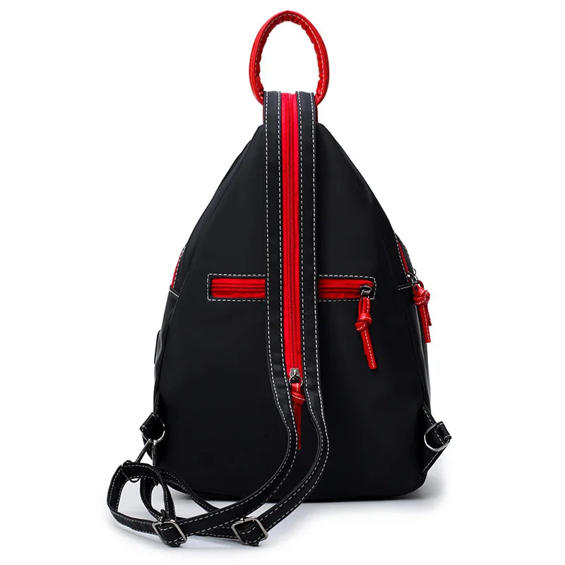 Clara | Zaino in nylon impermeabile e spazioso per la scuola e i viaggi - - Backpacks Bags women bags - Concept Palermo