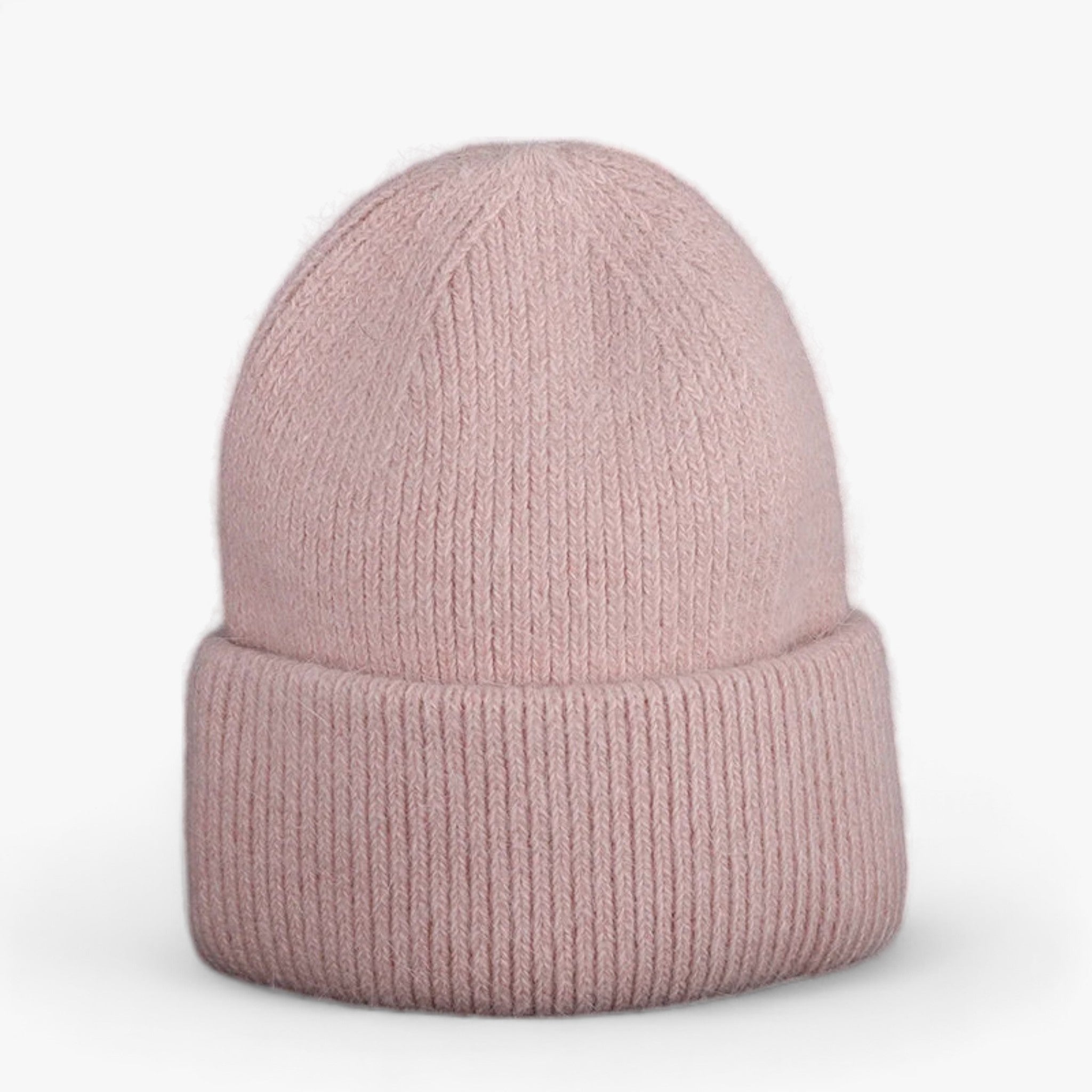 Elle | Cappello invernale: calore lussuoso con vera pelliccia di coniglio - Sedia rosa 54cm-60cm - bucket hats hat Sun Hats - Concept Palermo