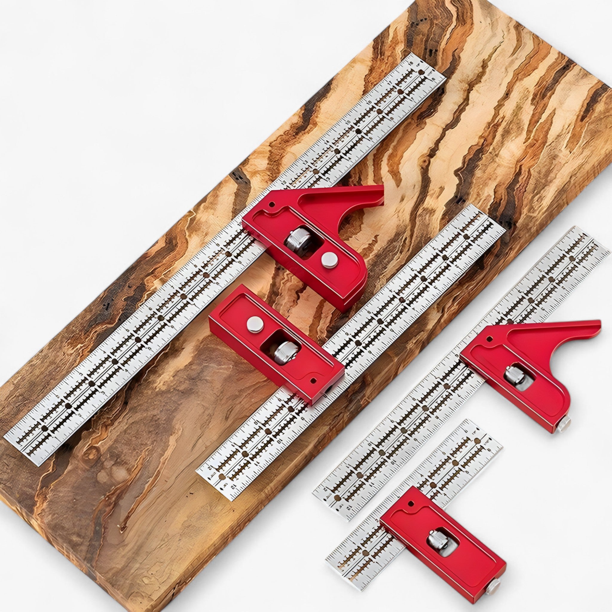 Marco | Righello da bordo di precisione per falegnameria - triangolo da 45 cm - edge rulers rulers wood ruler - Concept Palermo