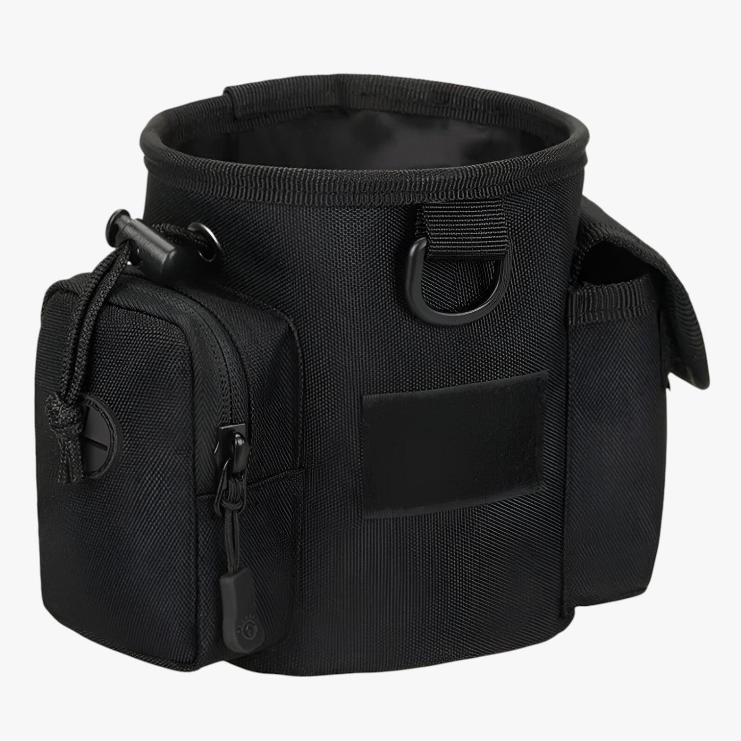 Giovanni | Borsa portatile per snack per cani, addestramento a mani libere e passeggiate all'aperto - Nero A - pet pet accessories petproduct Pets - Concept Palermo