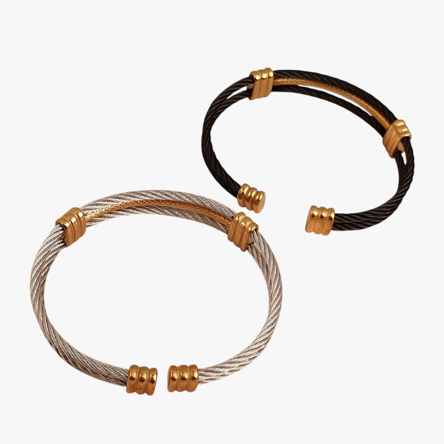 Dakota | Elegante bracciale con motivo a corda - - BRACELET FOR WOMEN BRACELETS bracelets for women - Concept Palermo