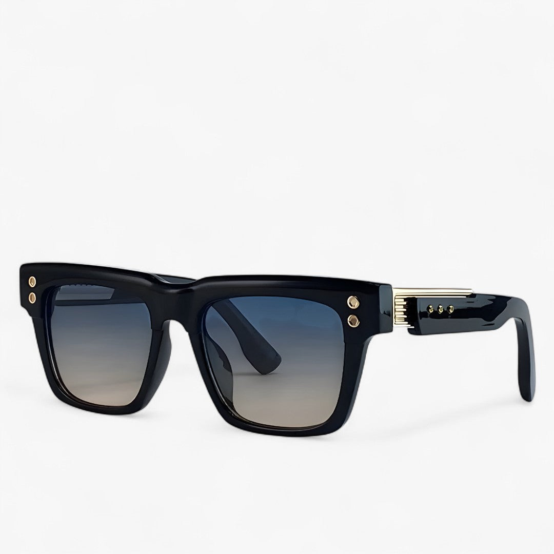 Aiden | Occhiali da sole steampunk quadrati stile luxury - Verde Giallo - Fashion Sunglasses men sunglasses polarized mens sunglasses Polarized man sunglasses Sunglasses sunglasses polarized men - Concept Palermo