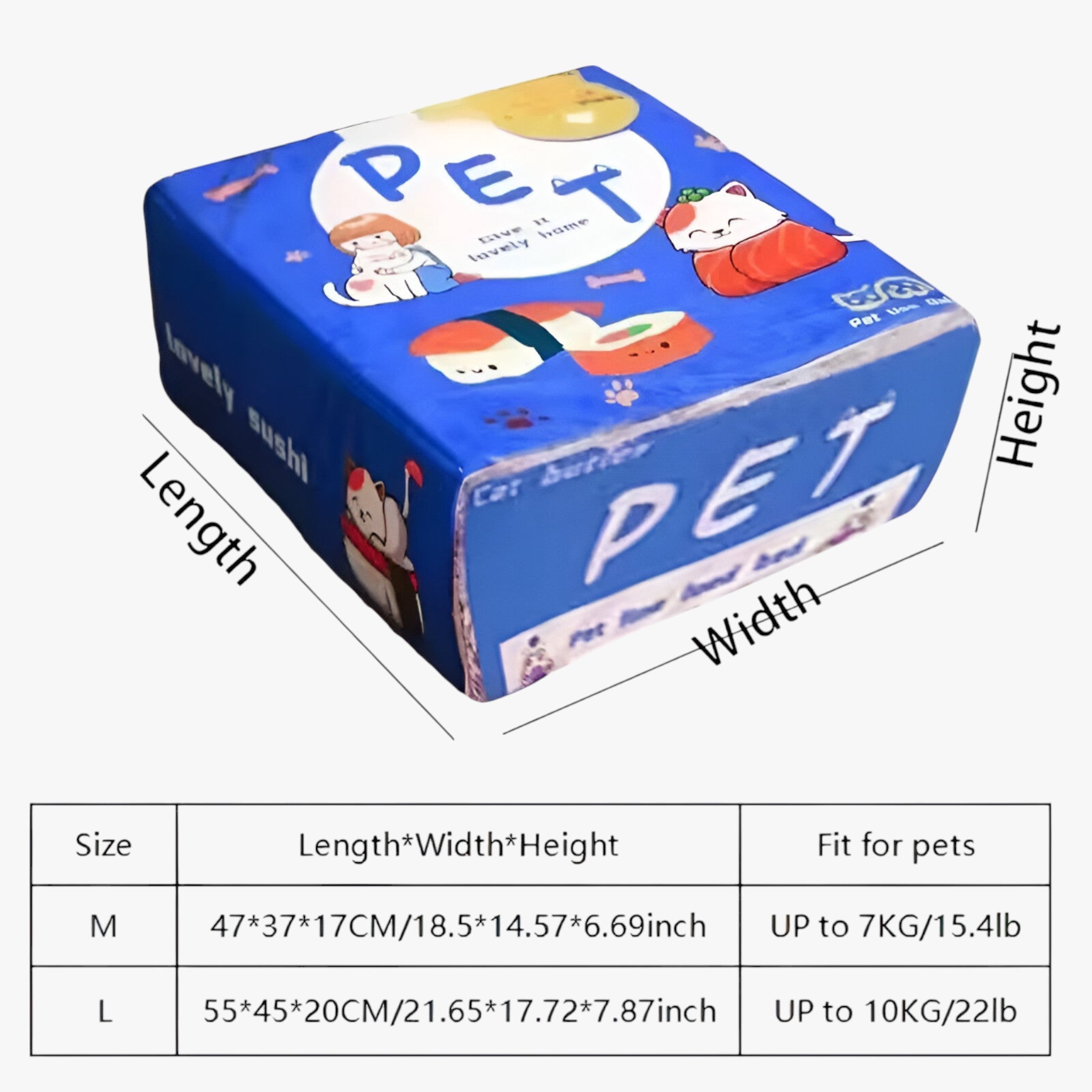 Biscotto | Letto per Gatti Completamente Chiuso – Posto Confortevole e Sicuro per Riposare - - - Concept Palermo