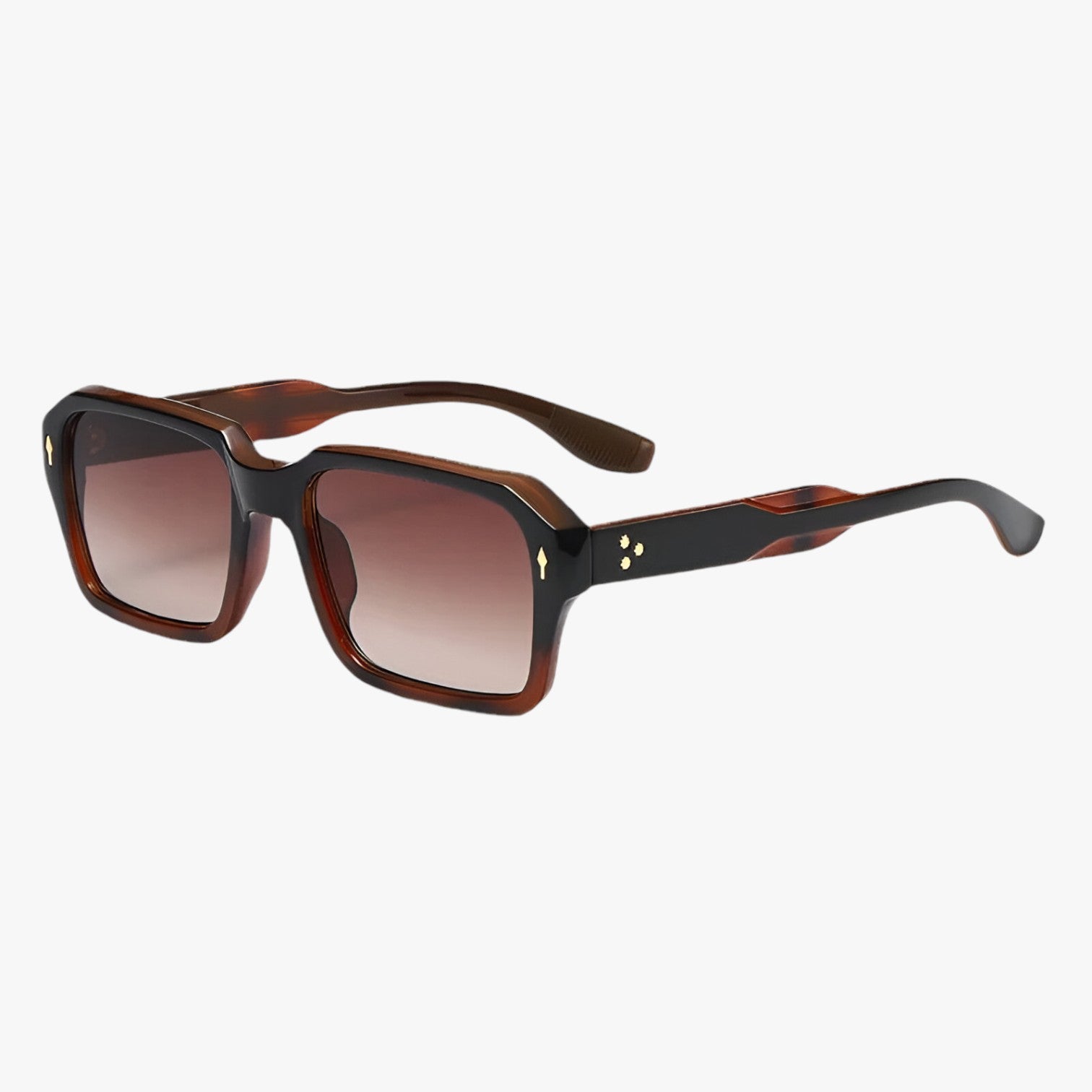 Kenyon | Occhiali da sole rettangolari – Protezione UV400 e design - Marrone Come mostrato in figura - mens sunglasses Sunglasses - Concept Palermo