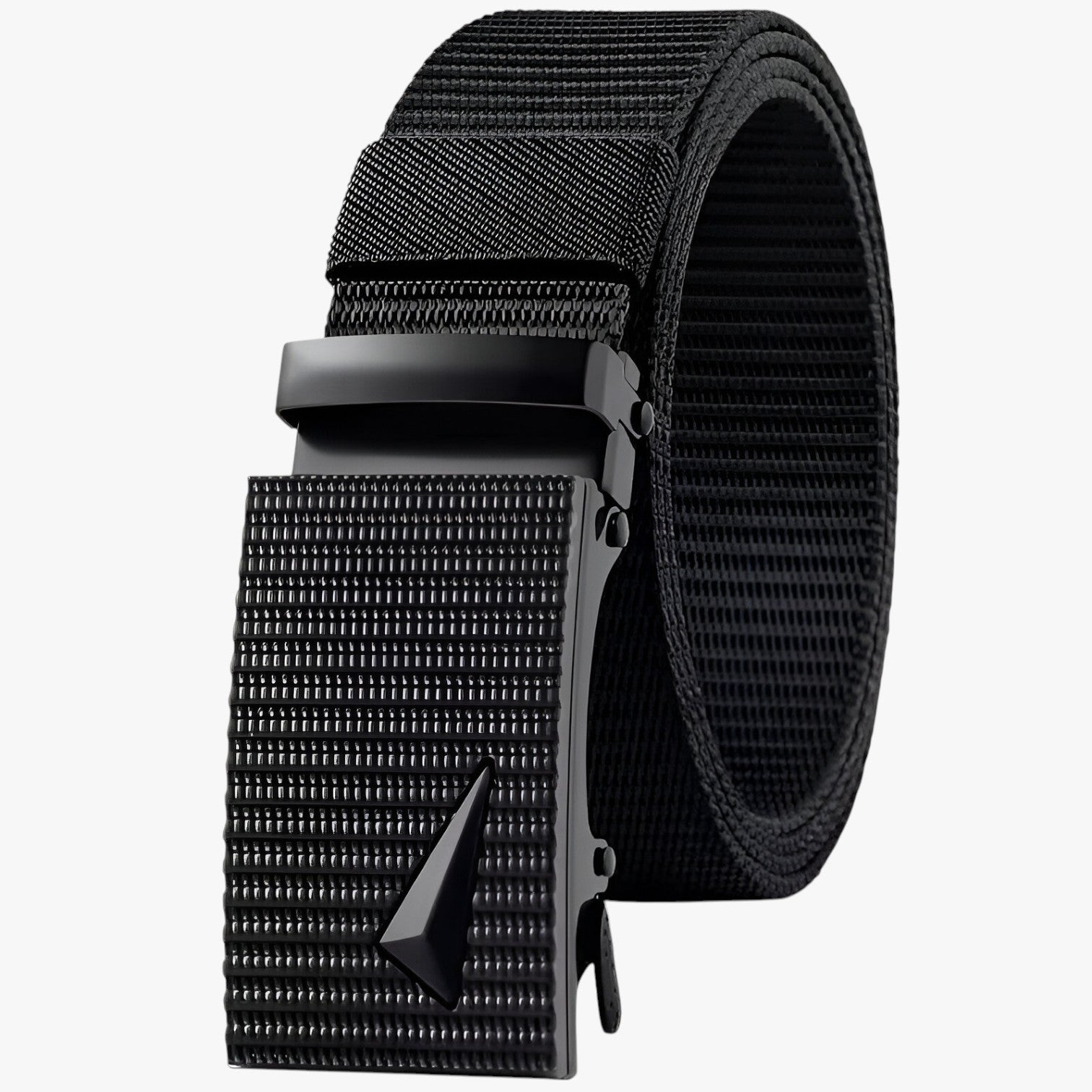 Alvin | Cintura tattica in nylon da uomo: comfort, stile e resistenza - Nero-D - Belts belts for men mens accessory Mens belt - Concept Palermo