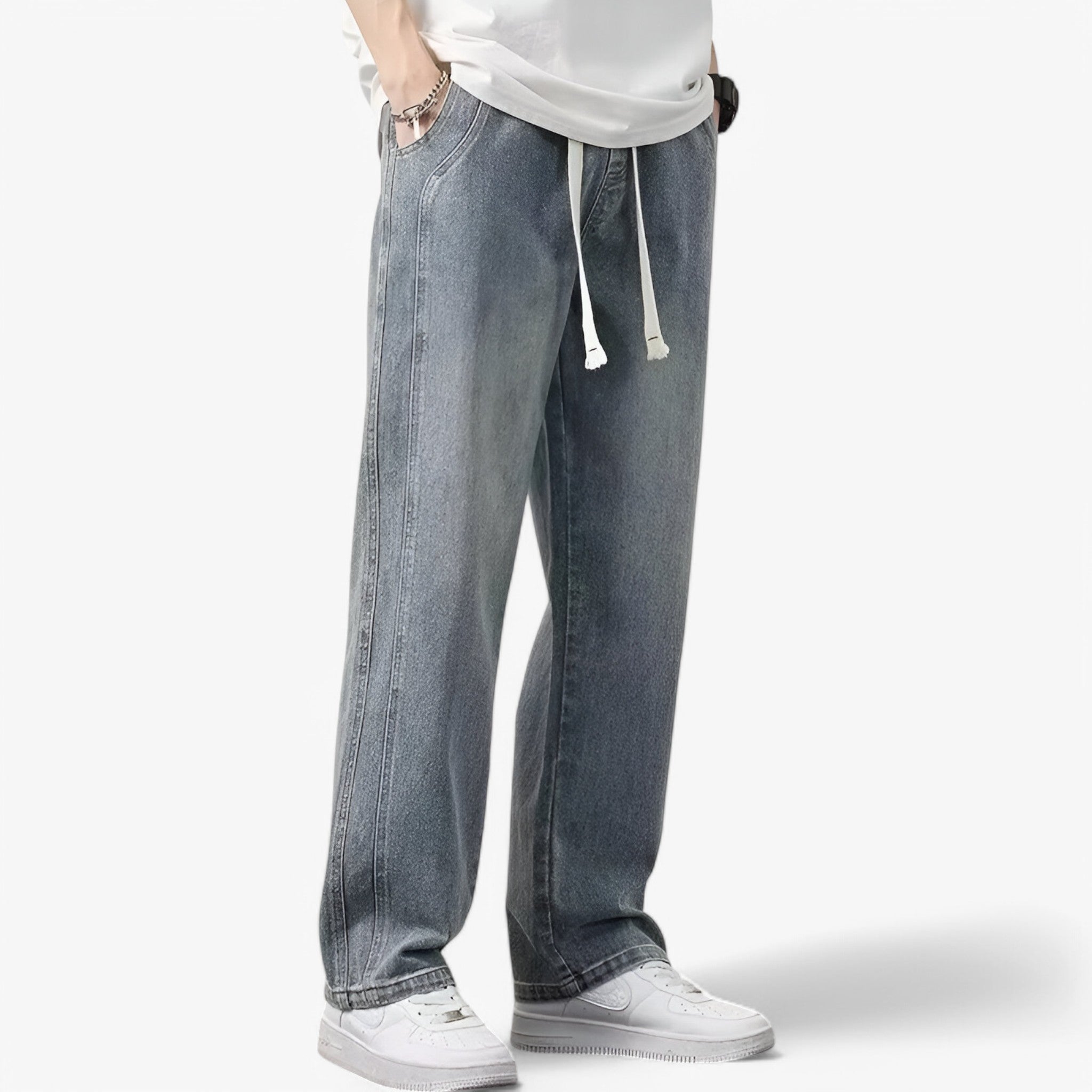 Jace | Pantaloni in denim - Trendy e comodi - - - Concept Palermo