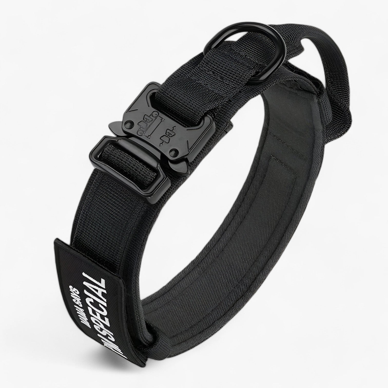Brodie| Collare tattico per cani con manico per addestramento - Set Nero - Dog Collar DOG SUPPLIES - Concept Palermo