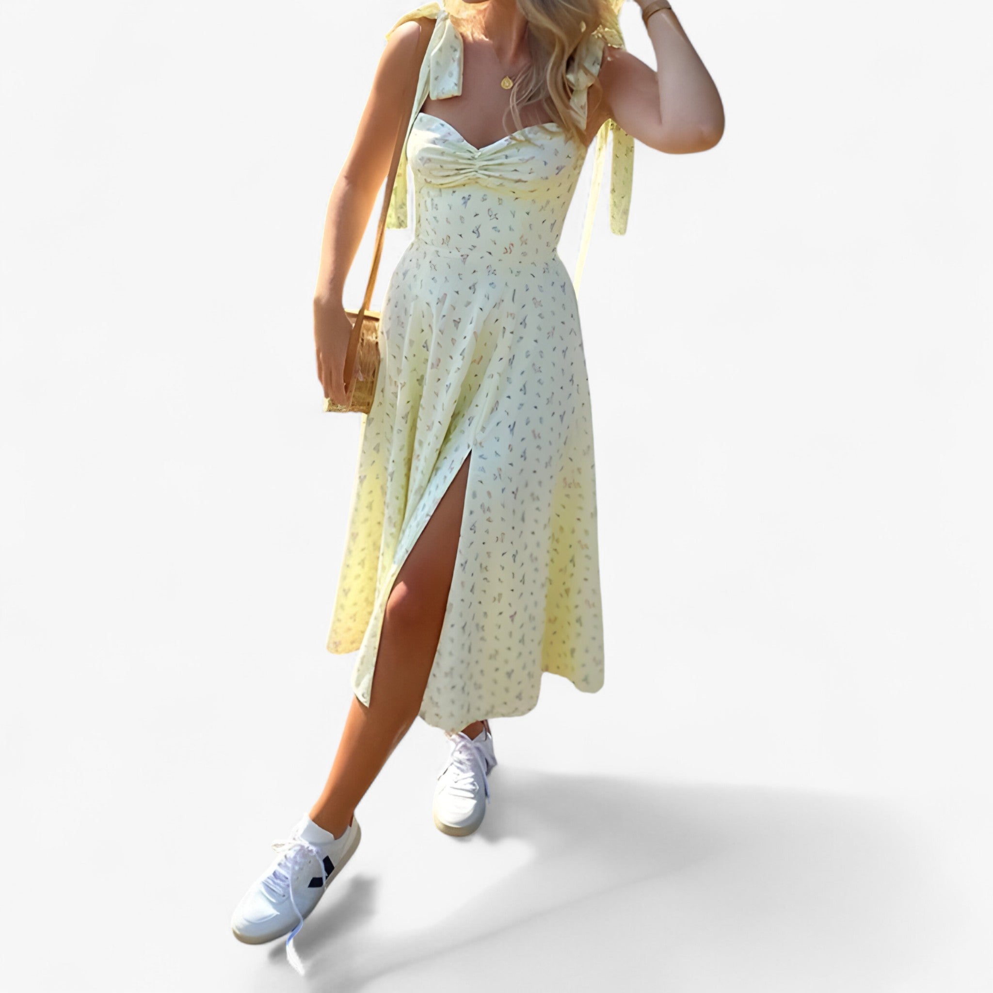 Evie - Abito elegante con stampa floreale - - - Concept Palermo