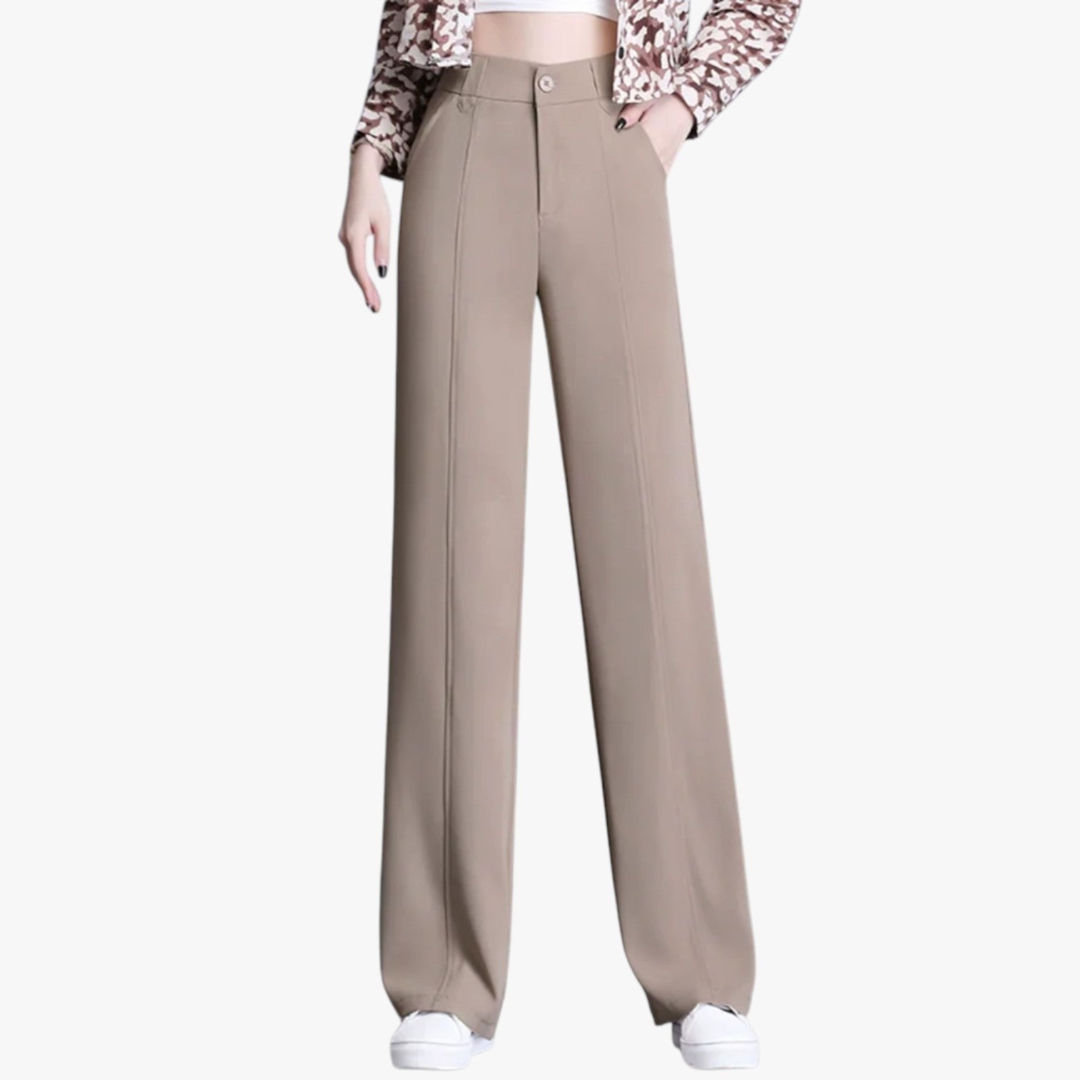 Regine | Pantaloni bianchi oversize - Eleganza e comfort dalla L alla 6XL - - pants pants for women women pants - Concept Palermo
