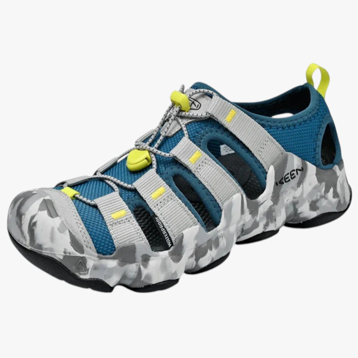 Jesse | Sandali Estivi Uomo in Pelle Bovina, Comodi e Resistenti - Blu - breathable sandals casual sandals walking sandals - Concept Palermo