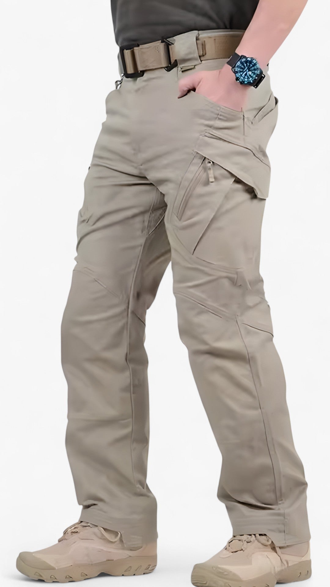 Jakob | Pantaloni da Esterno - Beige - pants for men trouser - Concept Palermo