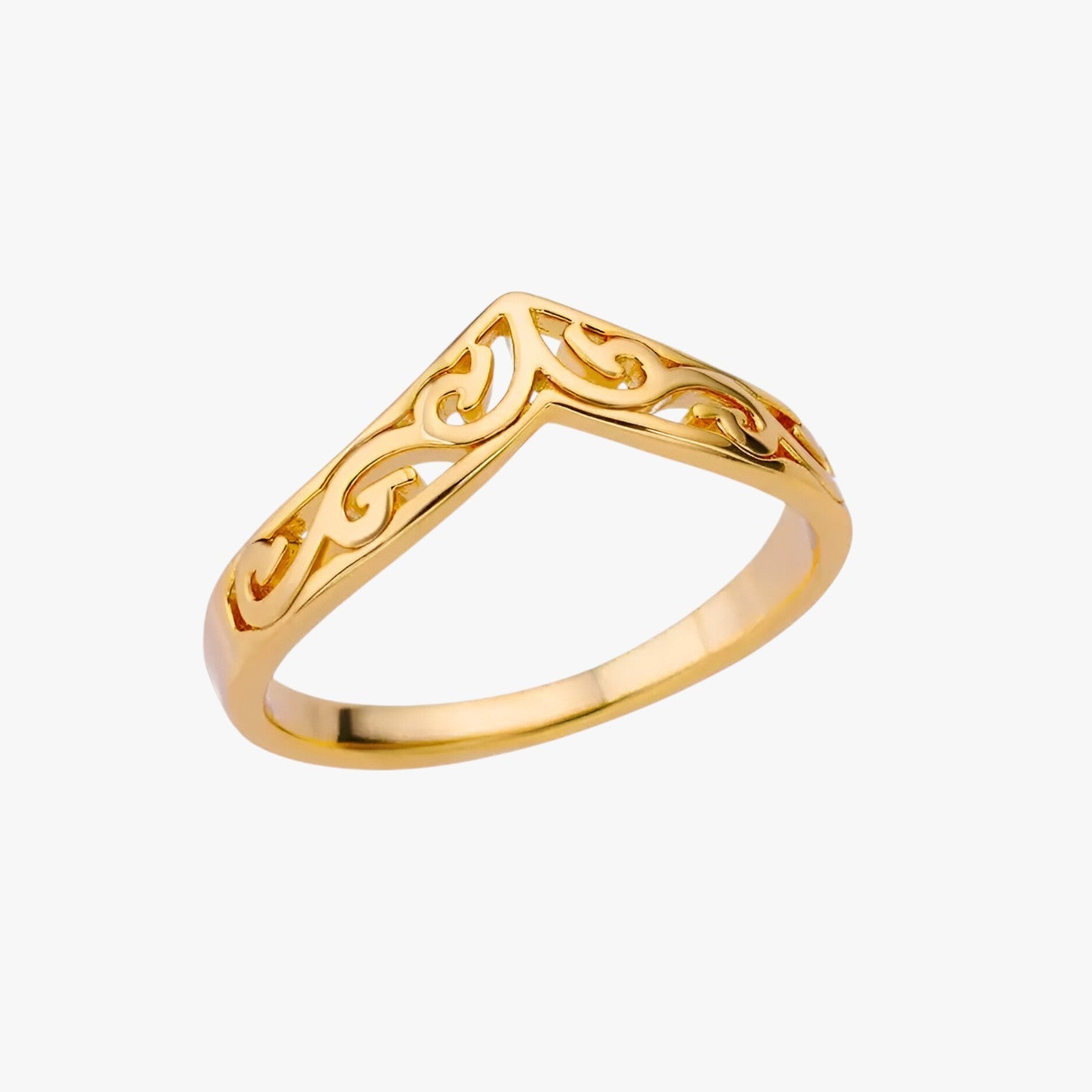 Brianna | Elegante anello d'oro – Lucentezza stilosa per ogni occasione - - Rings womens ring - Concept Palermo