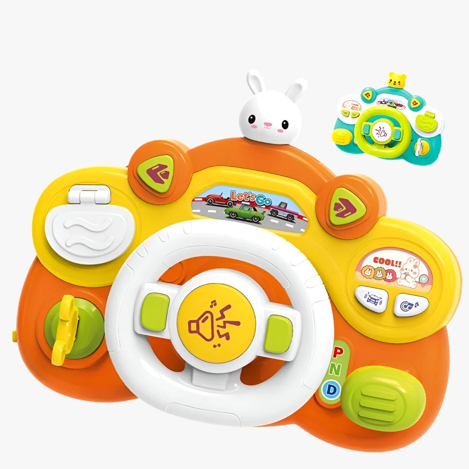 Teo | Volante Interattivo con Divertimento Educativo - - toys toys & gifts toys for kids - Concept Palermo