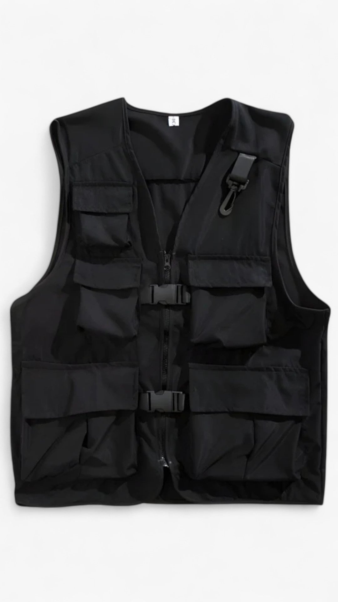 Fiadh | Gilet impermeabile per campeggio e pesca - nero sottile - camping vest fishing vest vests - Concept Palermo