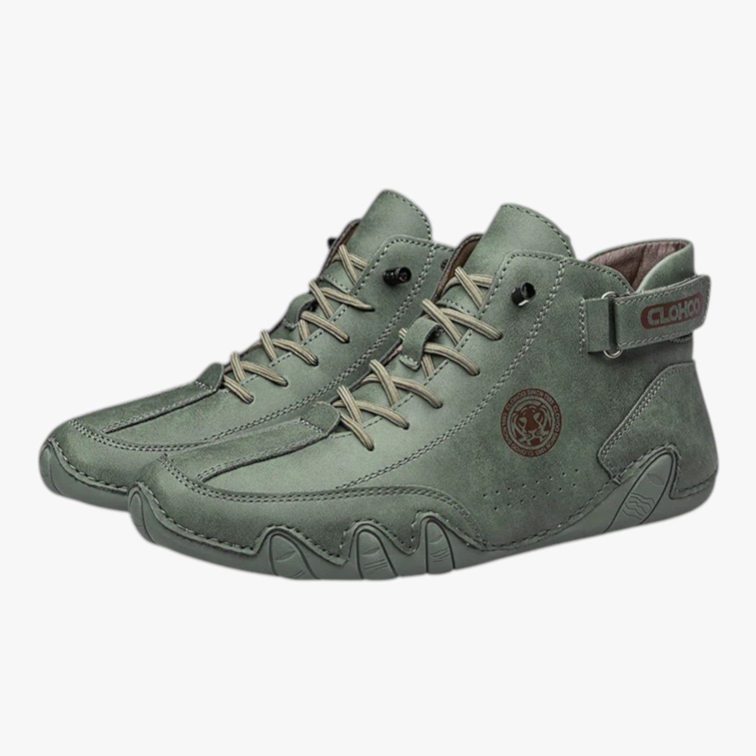River | Sneakers Uomo in Pelle Leggera & Traspirante Comfort Elegante per Ogni Passo - verde - Men's Shoes shoes Shoes men - Concept Palermo