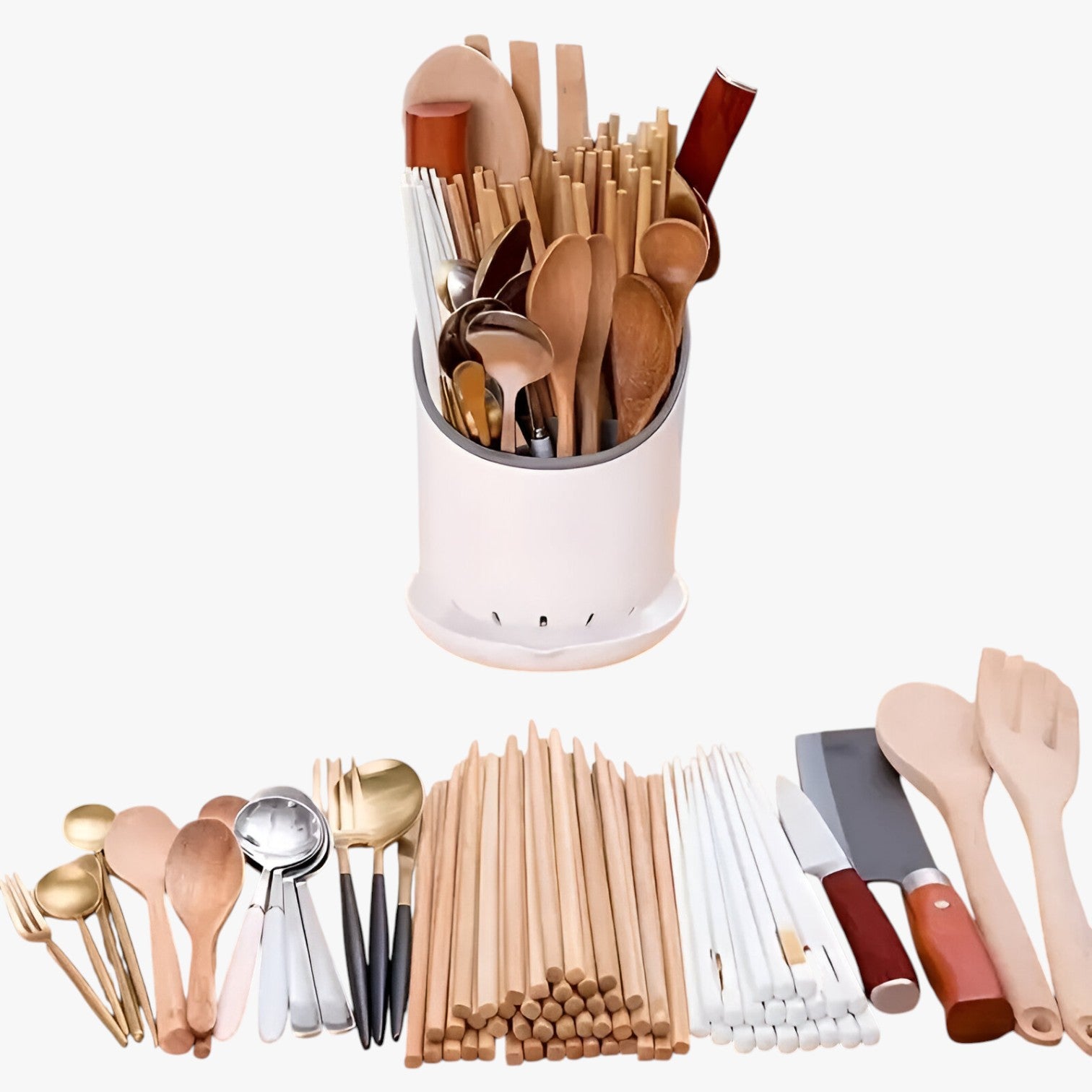 Taytum | Organizer multifunzione per utensili da cucina - - Kitchen kitchen organizer - Concept Palermo