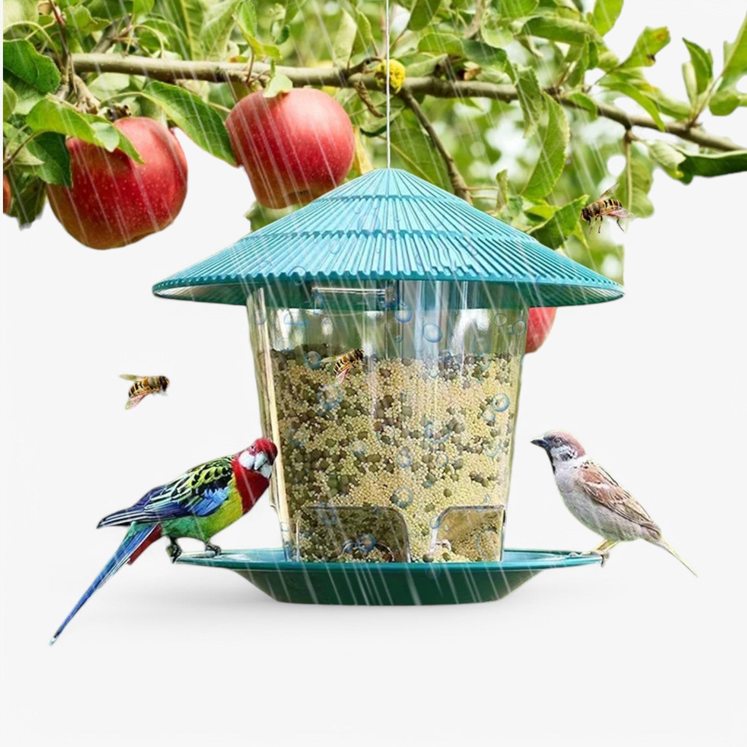 Darby | Porta cibo per uccelli - Facile da riempire e attrae gli uccelli - - pet pet accessories PET SUPPLIES - Concept Palermo