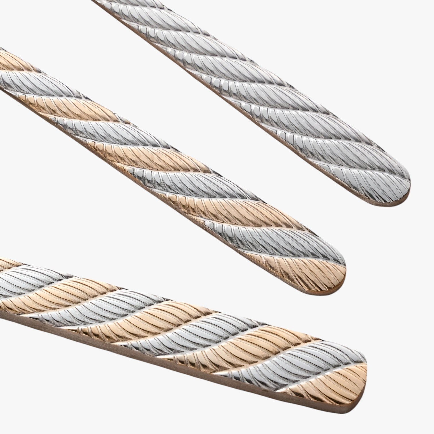 Haley | Set di posate intrecciate in acciaio inox - - Kitchen kitchen utensil - Concept Palermo