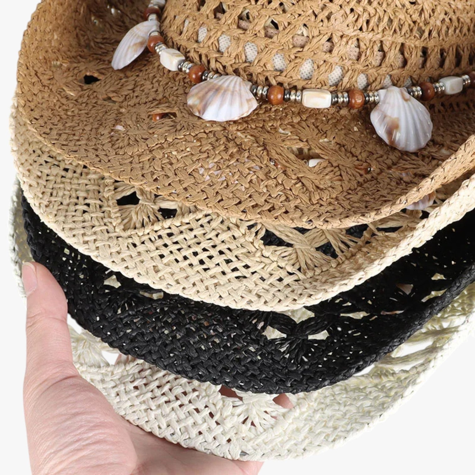 Skye | Cappello Cowboy Unisex in Paglia Vintage - - hat Hat for girls women hat womens hat - Concept Palermo