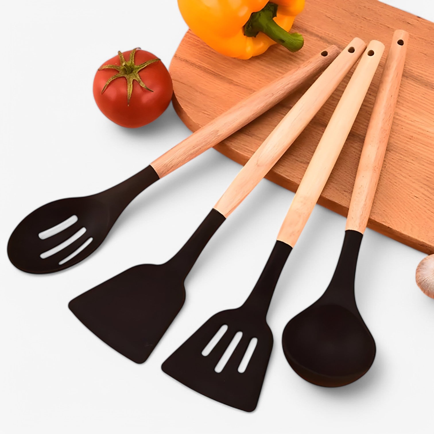 Triana | Set di accessori da cucina in silicone – resistente al calore, antiaderente e durevole - - Kitchen kitchen accessory kitchen tools - Concept Palermo