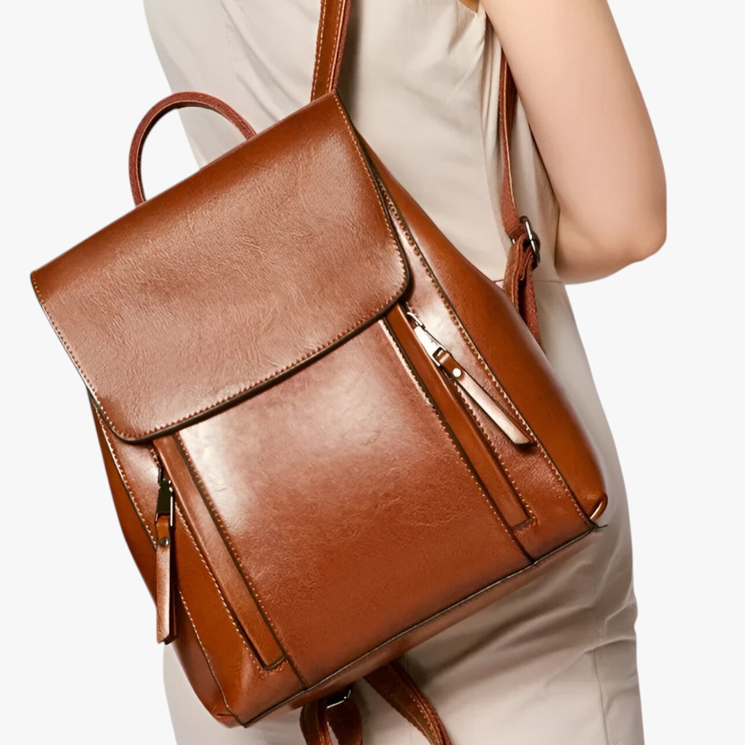 Rylee | Zaino in Pelle Elegante per Scuola e Lavoro - - Bags women bags Women's handbags - Concept Palermo