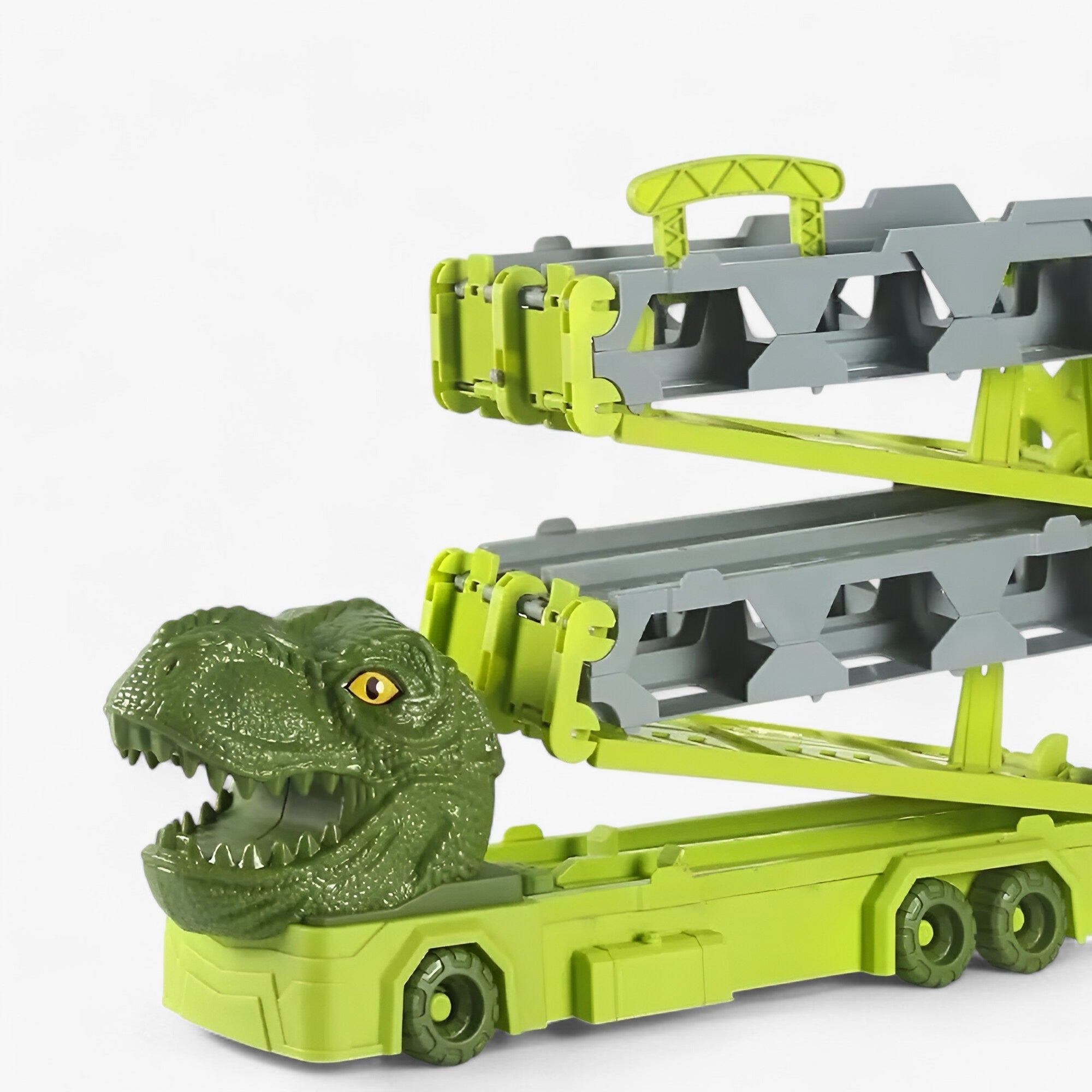Camion da corsa dei dinosauri Rex - Divertimento senza fine - verde militare - Christmas gift gift kids toys toys toys & gifts - Concept Palermo