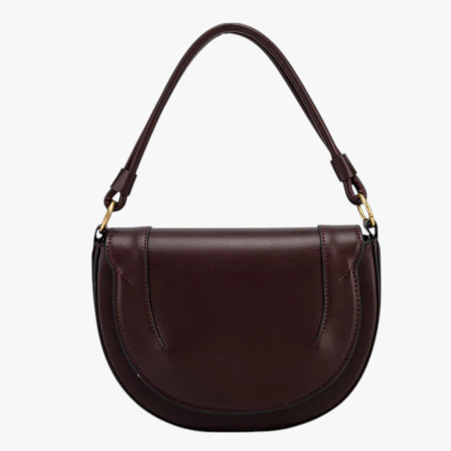 Kira | Borsa Donna Bordeaux in Pelle PU Elegante e Compatta - Rosso Angola - bag Bags Shoulder Bags women bags Women's handbags - Concept Palermo