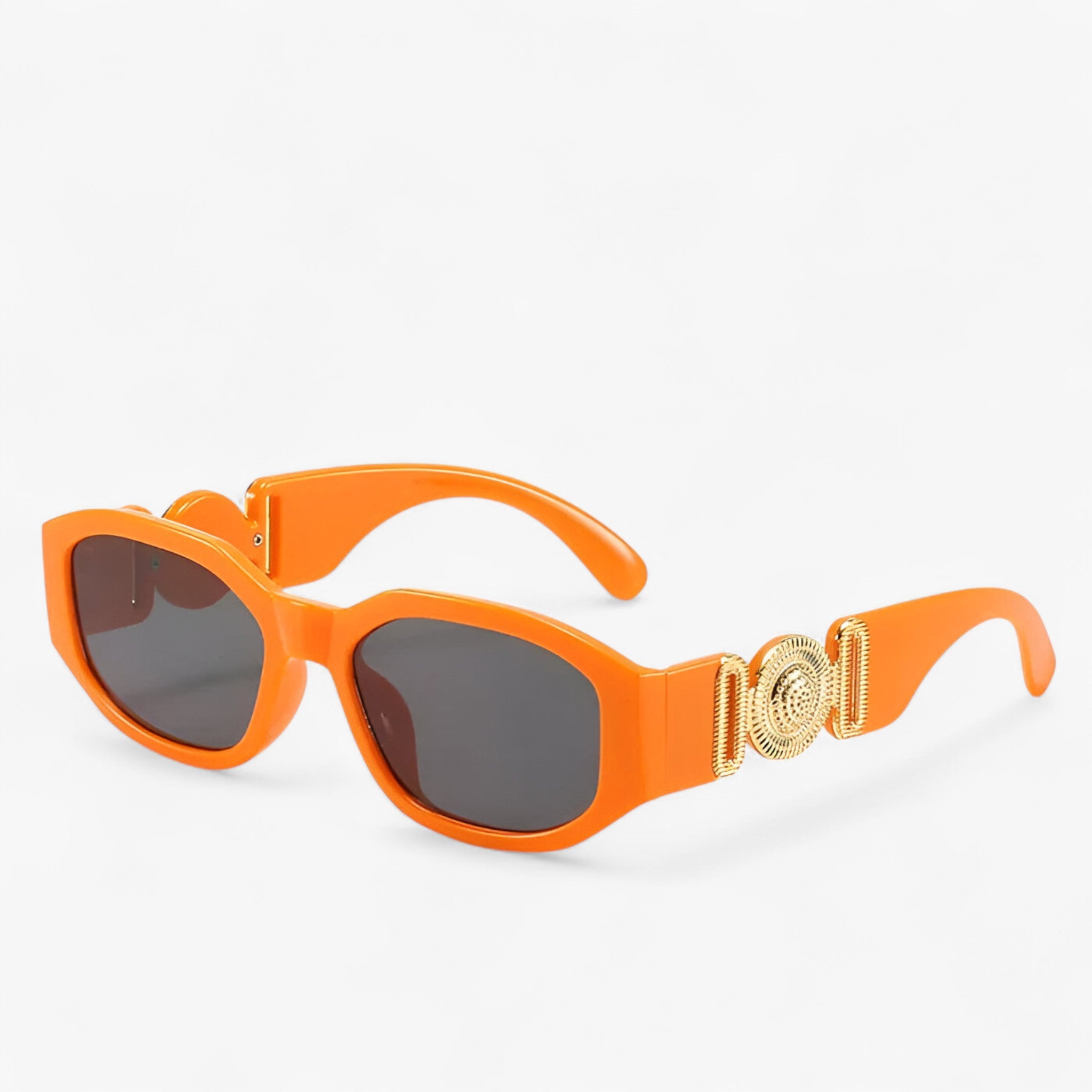 Liam | Occhiali da sole rettangolari piccoli da viaggio e stile vintage - Arancia As shown - Fashion Sunglasses men sunglasses polarized mens sunglasses Polarized man sunglasses Sunglasses sunglasses polarized men - Concept Palermo